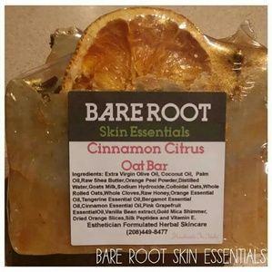 Set of 2 Cinnamon Citrus Goats Milk Soap
